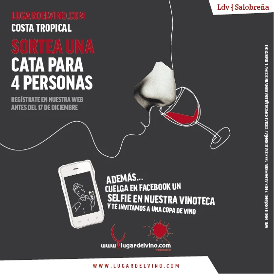 Campaña Gana una Cata de Lugardelvino Salobreña