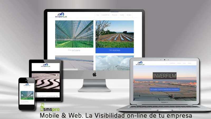 Web responsive Inverfilm