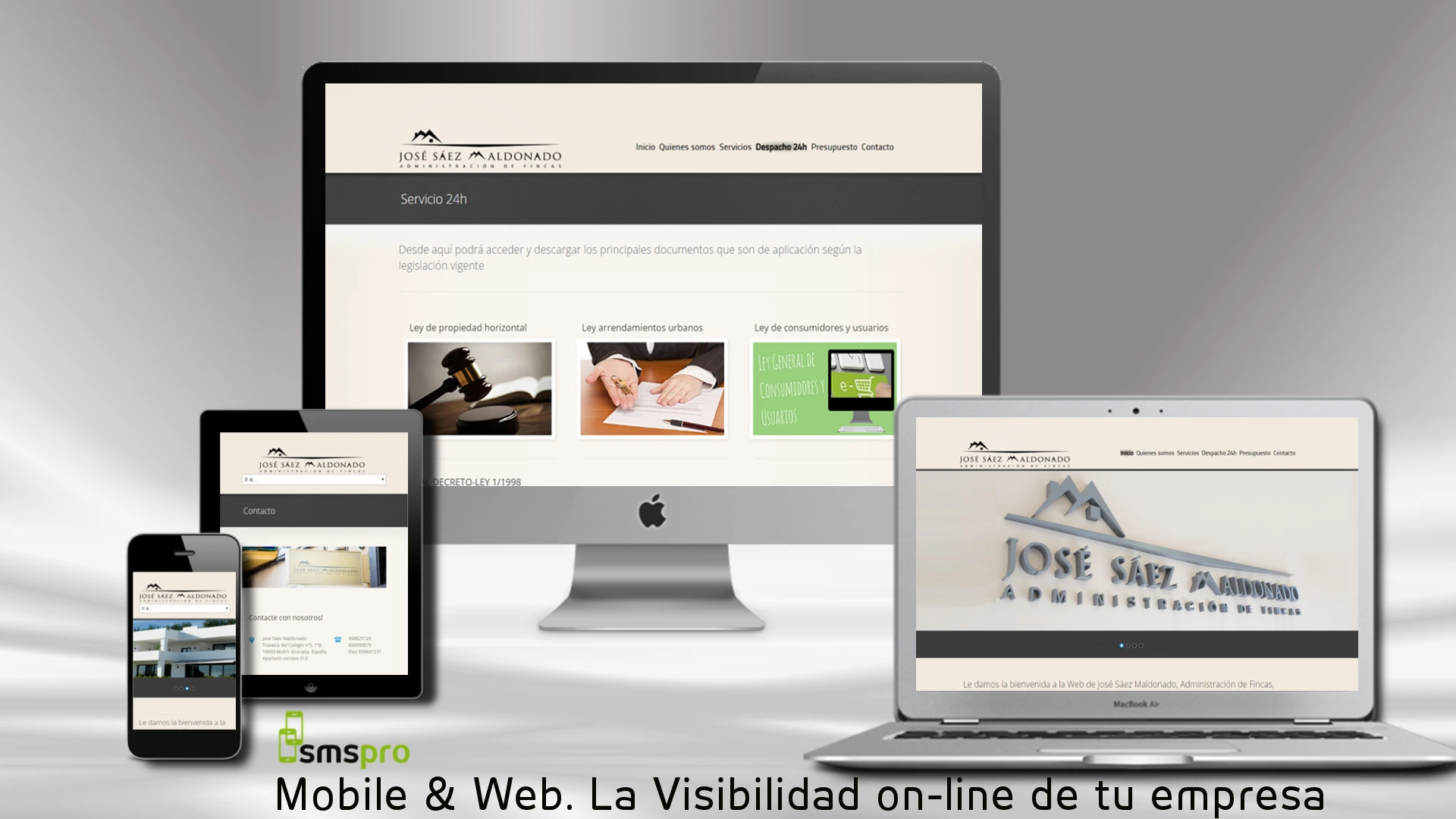 Web responsive José Sáez Maldonado