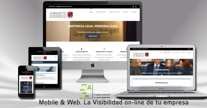 Web responsive Gabinete Jurídico