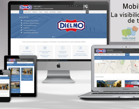 Web responsive Dielmo