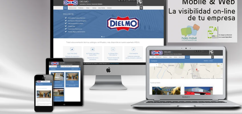 Web responsive Dielmo