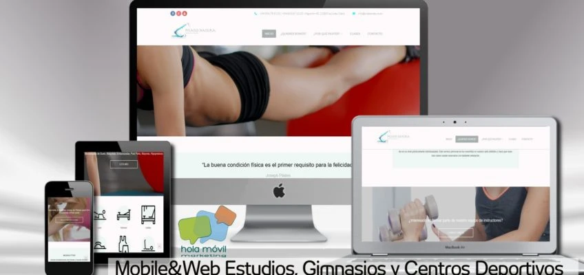 Web responsive Pilates Estudio